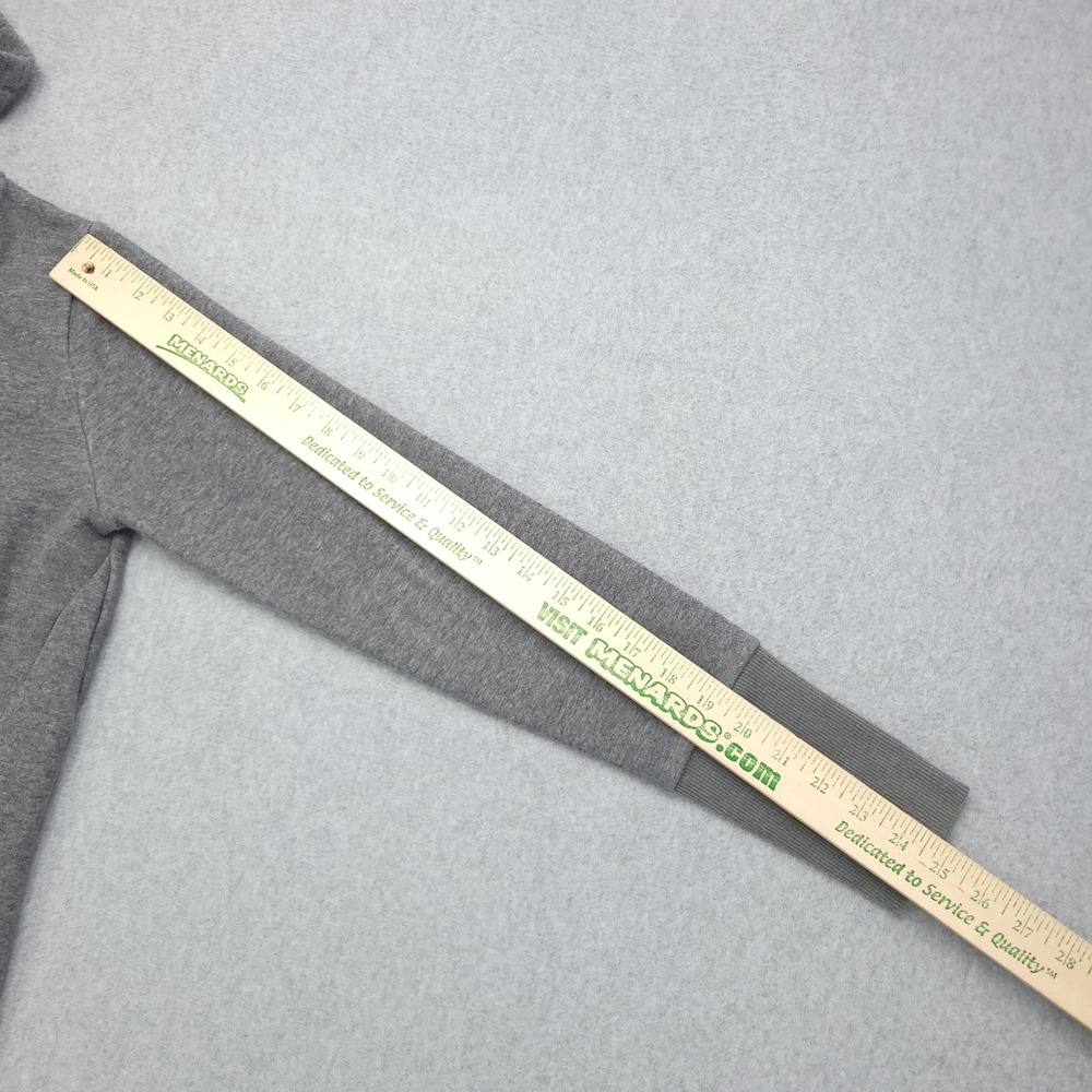 Fabletics Funnel Neck Hoodie Women's S Gray Thumb Hole Soft Casual Athleisure‎ - Picture 16 of 16